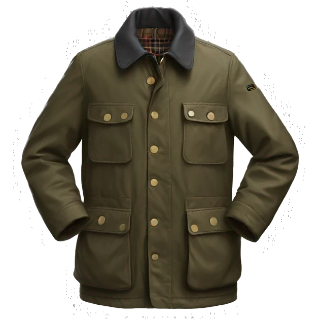 barbour jacket no man emoji