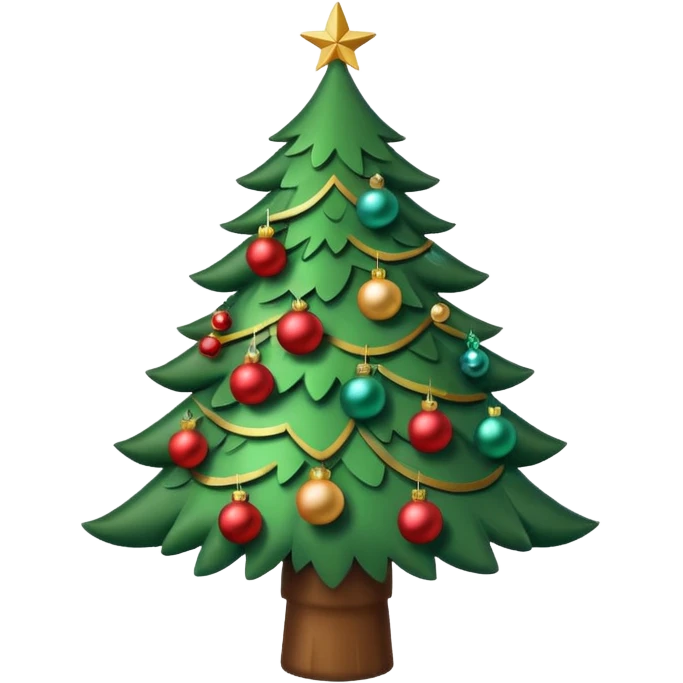 Christmas tree emoji