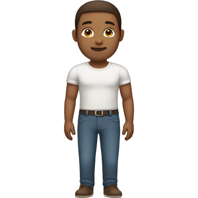 Man with no arms or legs emoji