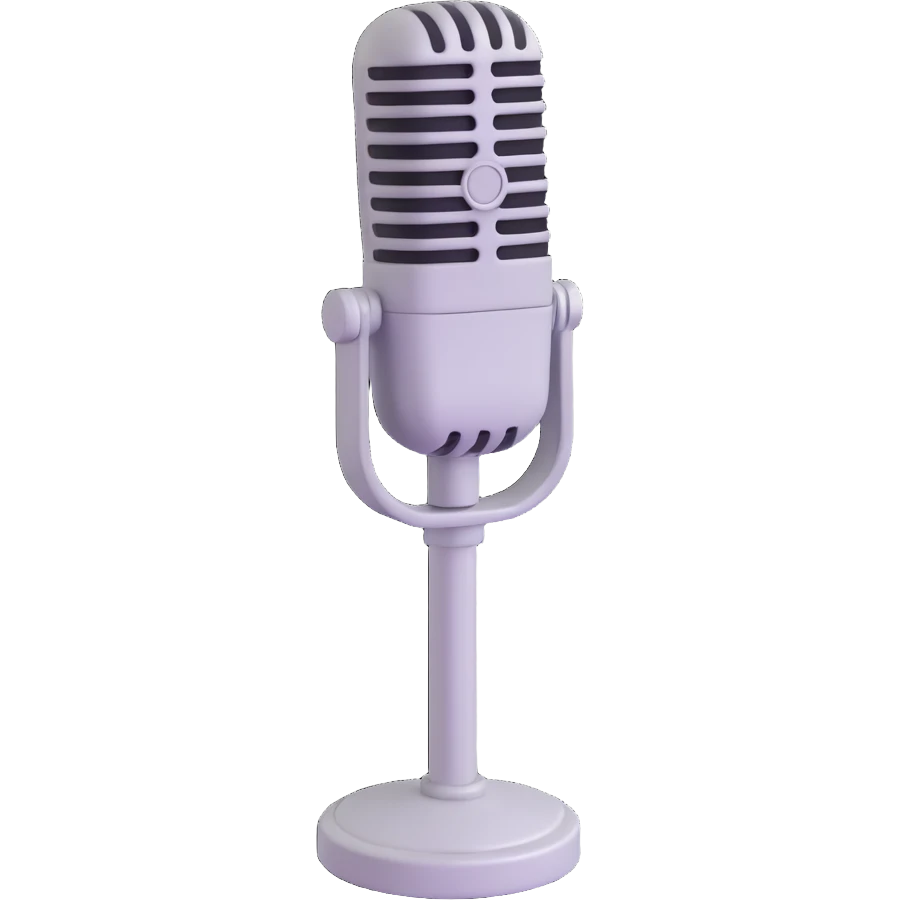 old microphone emoji