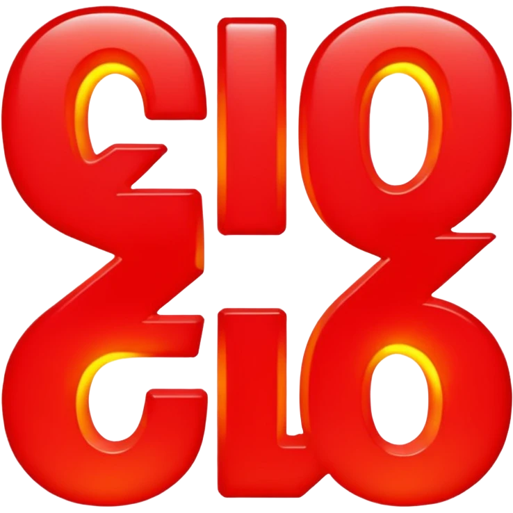 "zlo" text looking very evil emoji