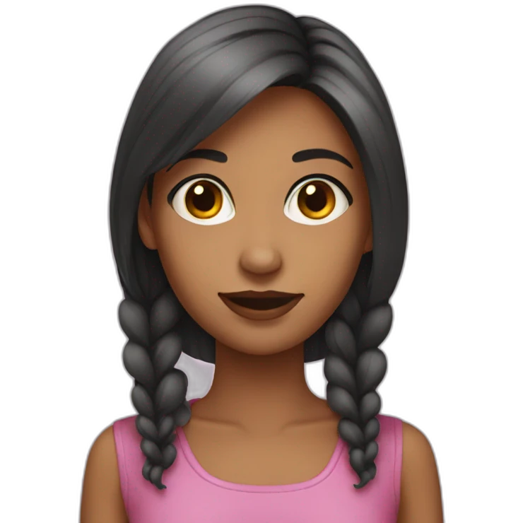 Beautiful girl emoji