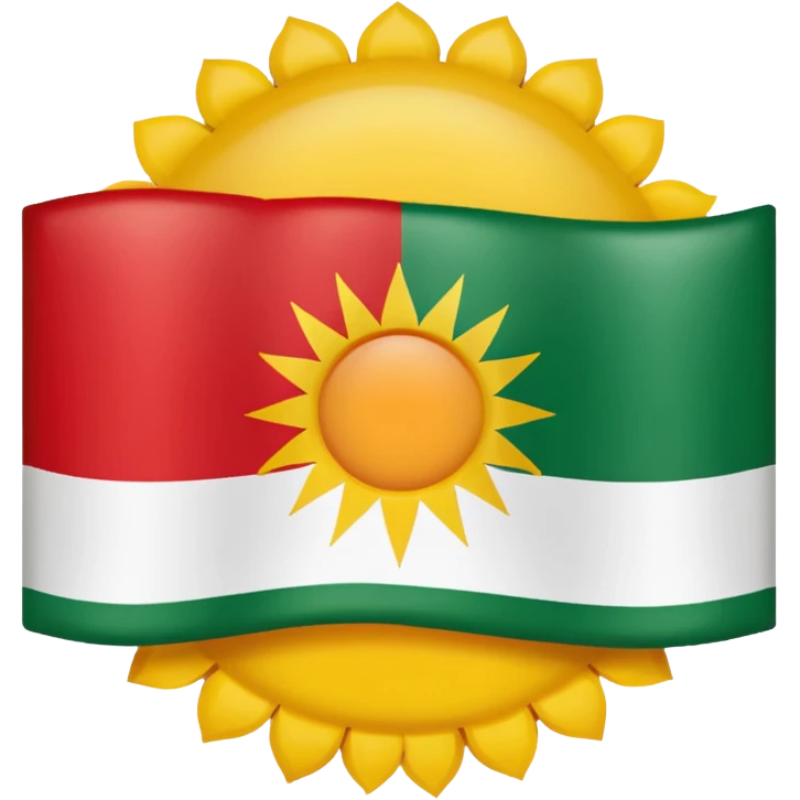 kurdistan flag emoji