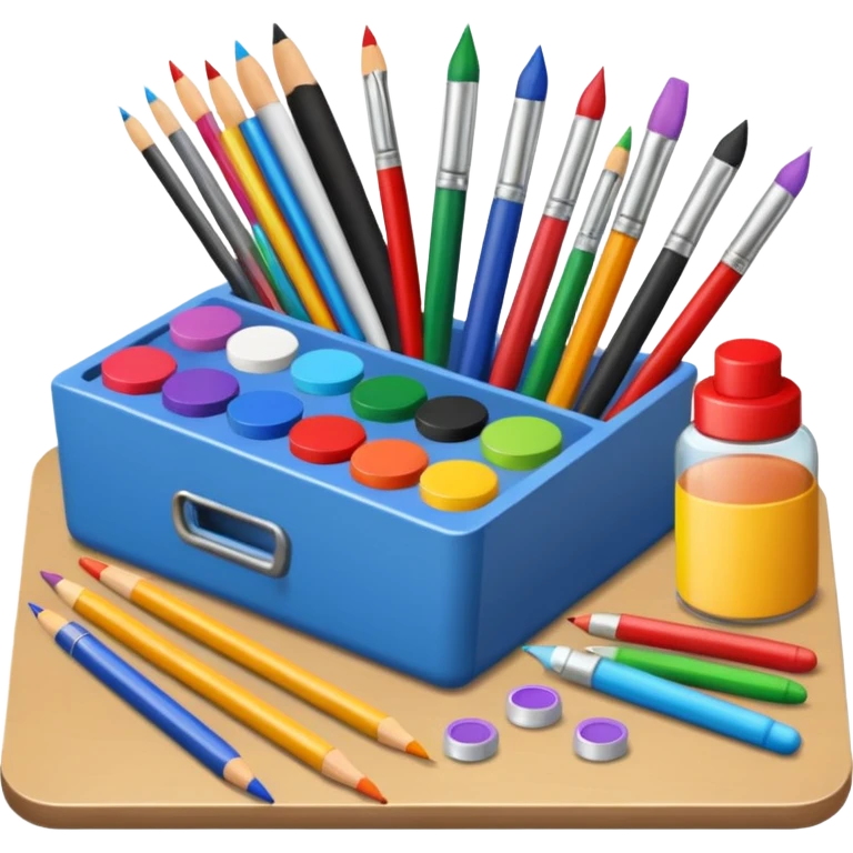 art supply emoji