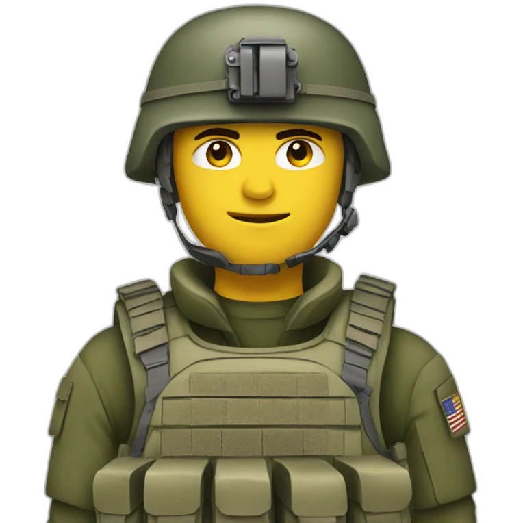 NATO modern soldier emoji