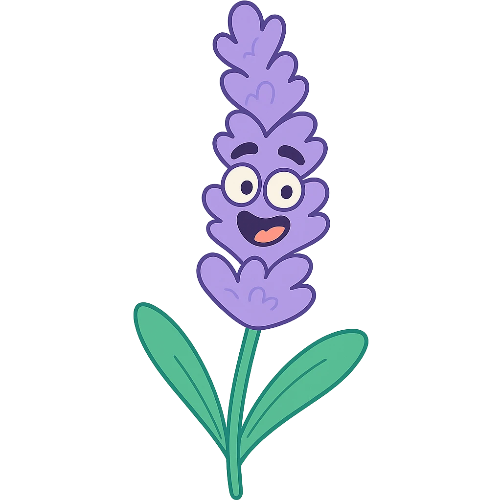 lavender flower emoji