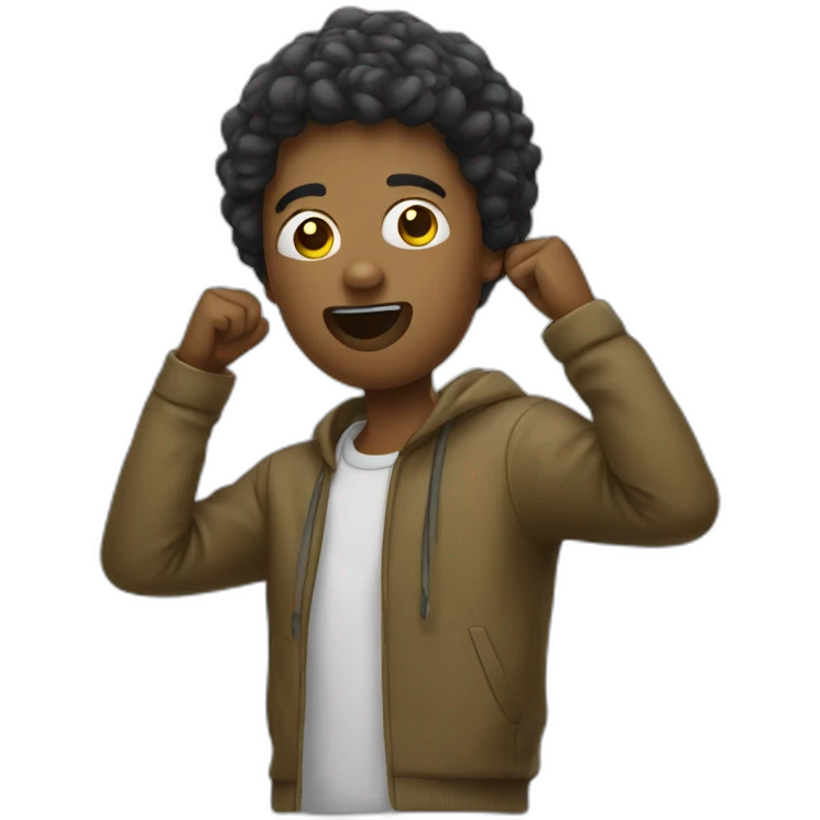 Personne qui dab emoji