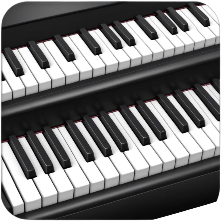 Teclado música básico emoji