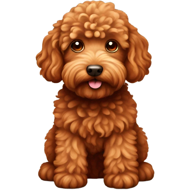Labradoodle red emoji