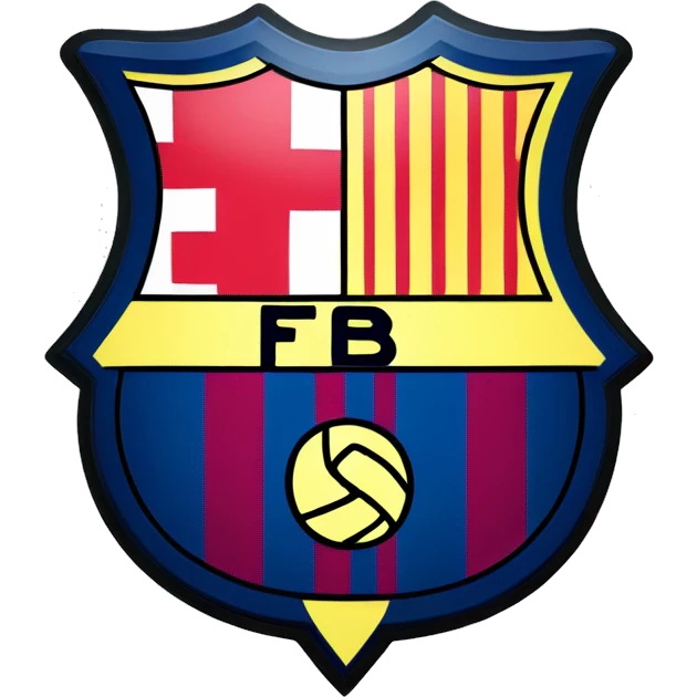 Escudo del Barça emoji