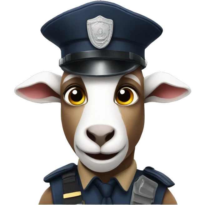goat policeman emoji