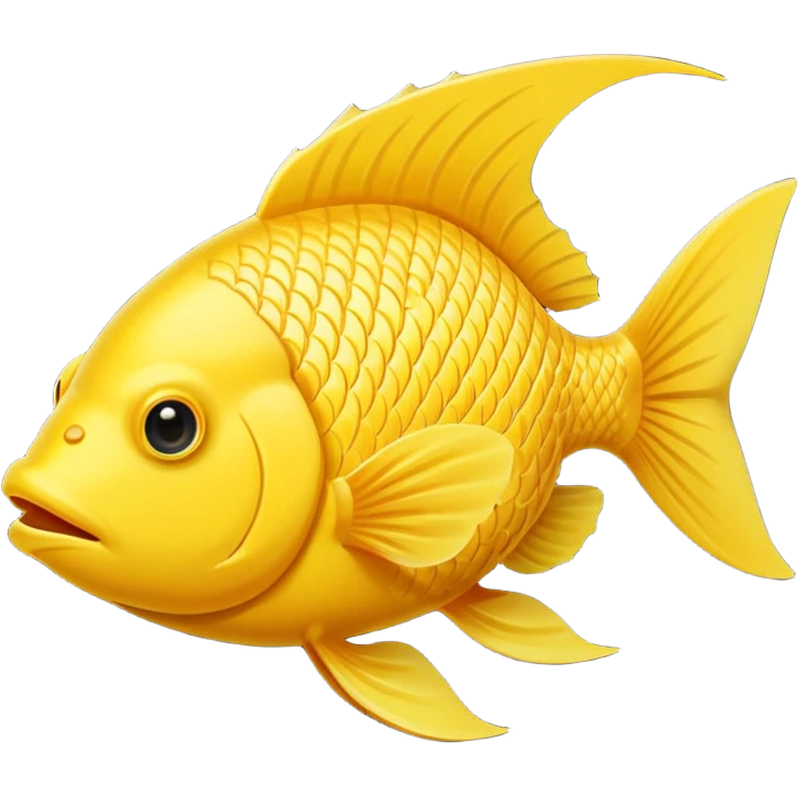 Yellow Fish emoji