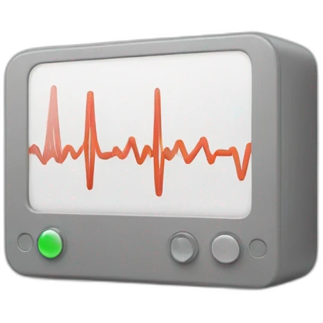 heartbeat monitor emoji