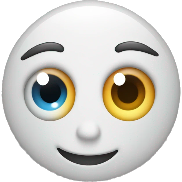 eye roll with smile emoji