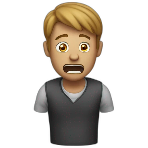 panic man emoji