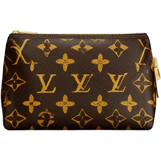 Louis Vuitton cosmetic bag  emoji