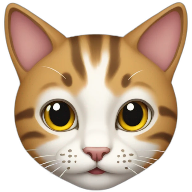 Catoon cat emoji