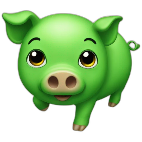 green pig emoji