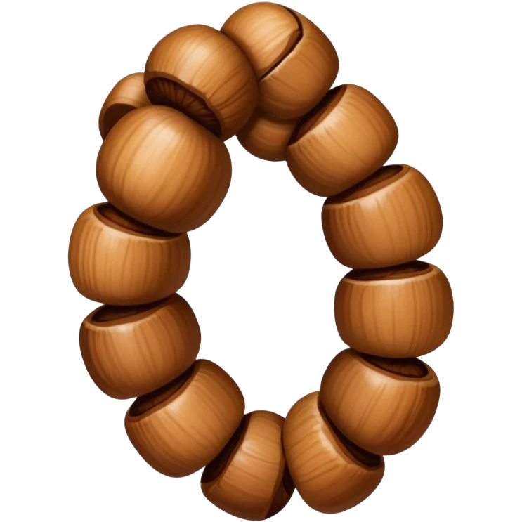 Kukui nut lei emoji