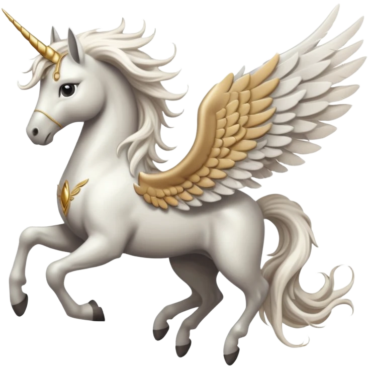 Whimsical pegasus  emoji