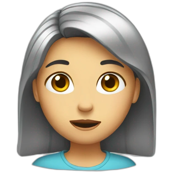Annoying girl emoji