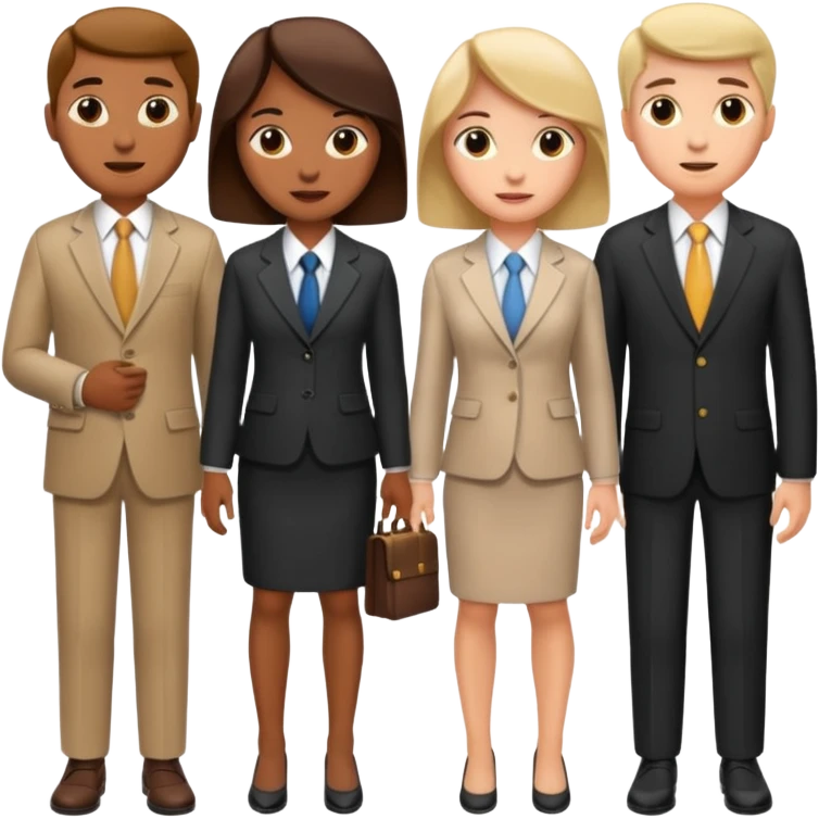 insurer team 3d render emoji