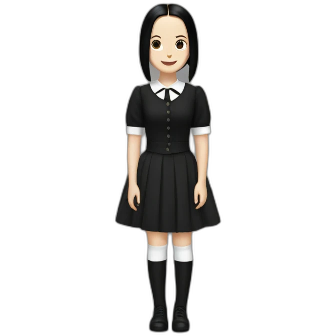 Wednesday adams emoji