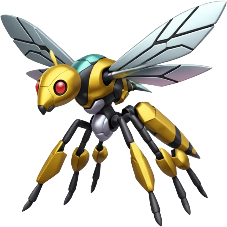 Vikavolt-Beedrill-Genesect-Pokémon, full body emoji