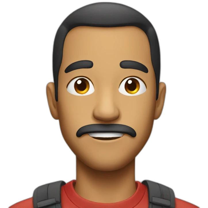 Crazy look emoji