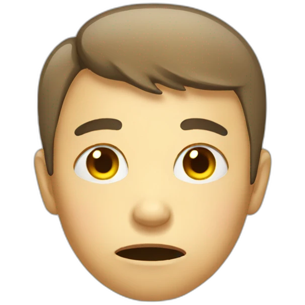 tearful person aplogising emoji