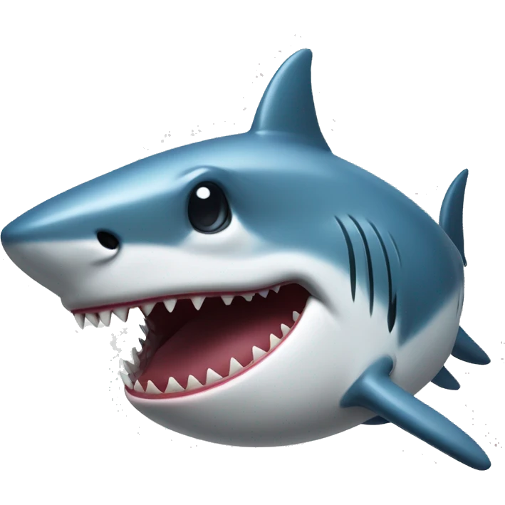drooling shark  emoji
