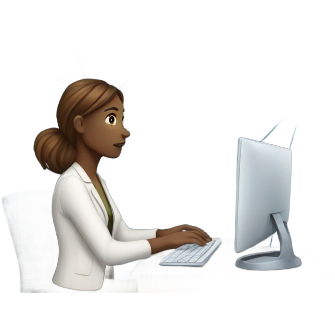 Computer science woman emoji