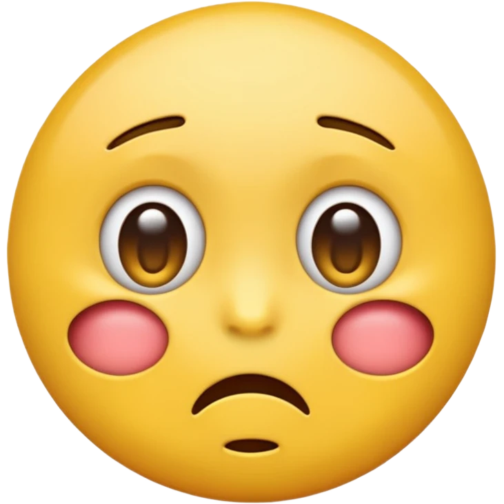 The yellow moaning emoji emoji