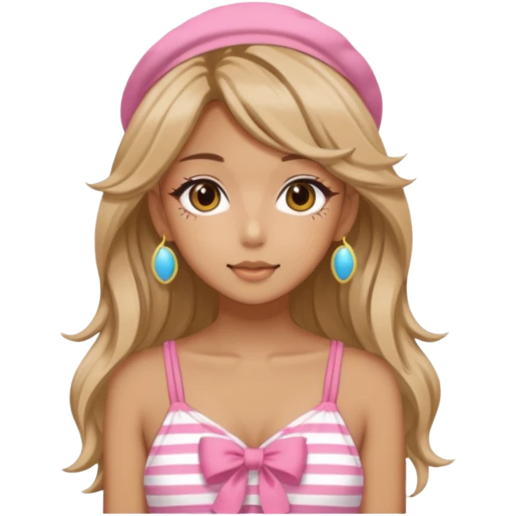 Aesthetic Gyaru Summer Girl emoji