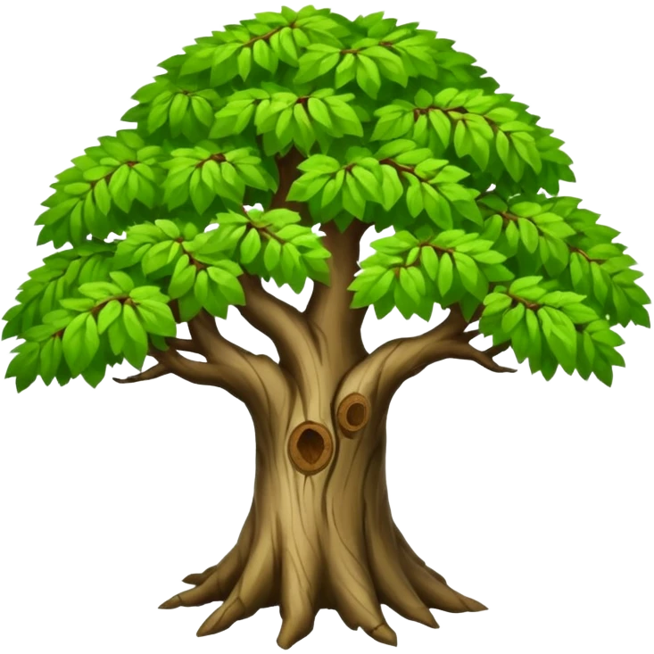 Zelkova Japenese tree emoji