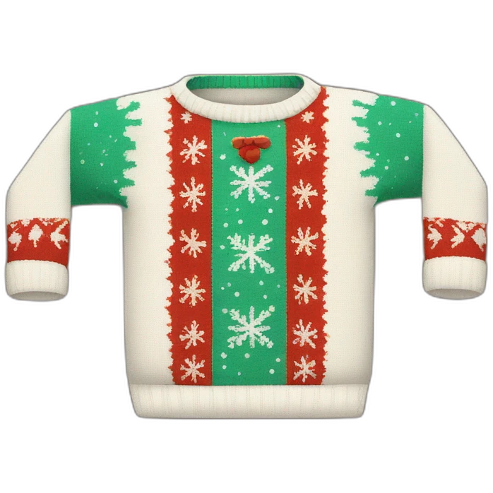 christmas sweater emoji