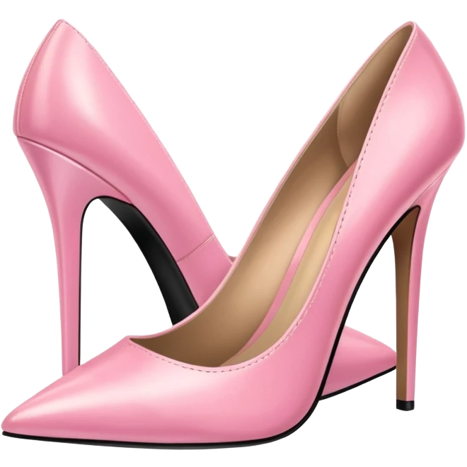 Pink heels emoji