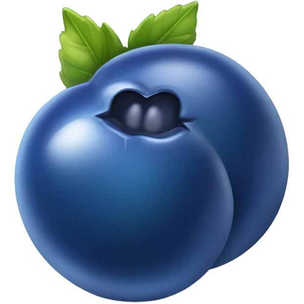 SHINY Blueberries  emoji
