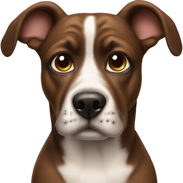 raised eyebrow dog emoji