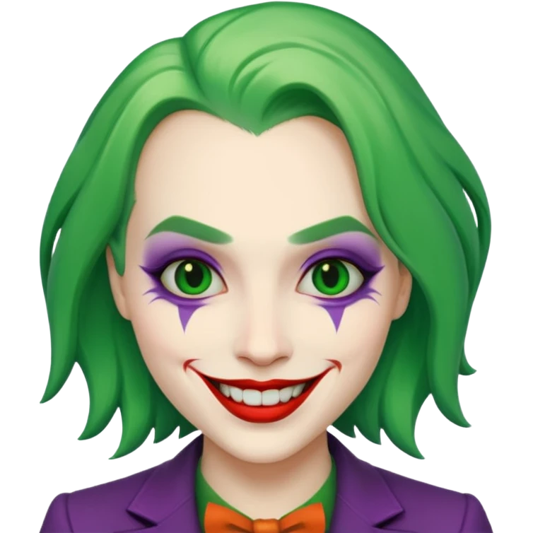 the joker face emoji