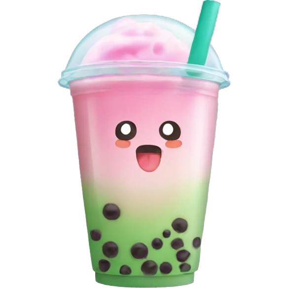 Bubble tea from Taiwan emoji