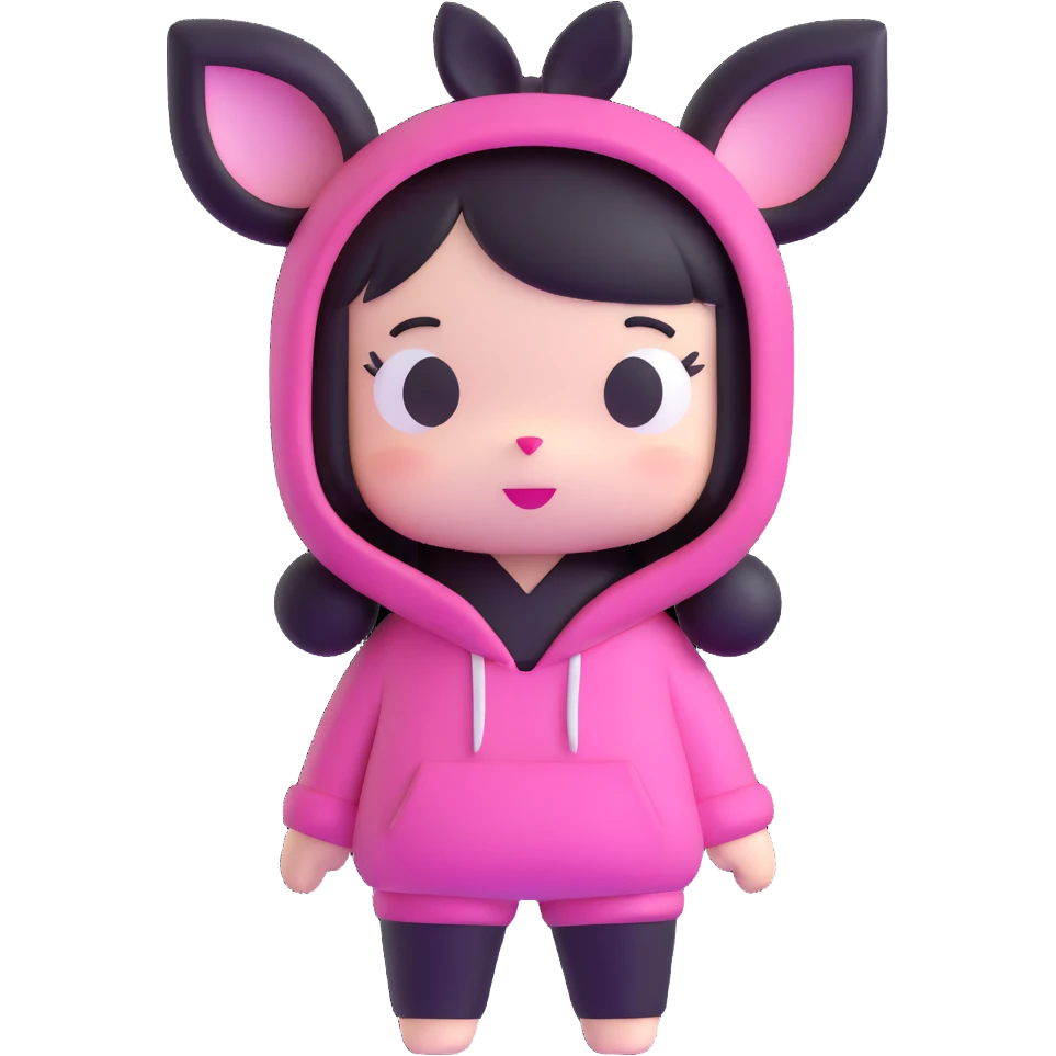 pink Kuromi emoji