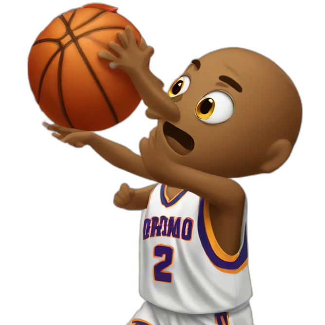 Borracho jugando baloncesto emoji