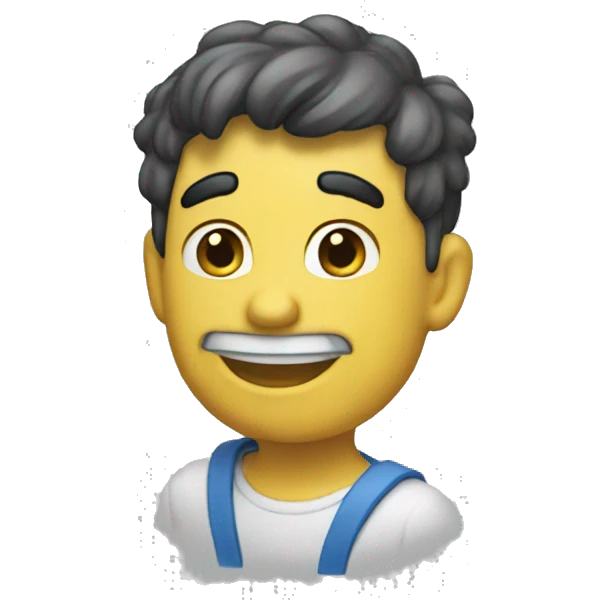 Un emoji Schtroumpfs emoji