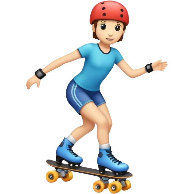 Person roller skating  emoji