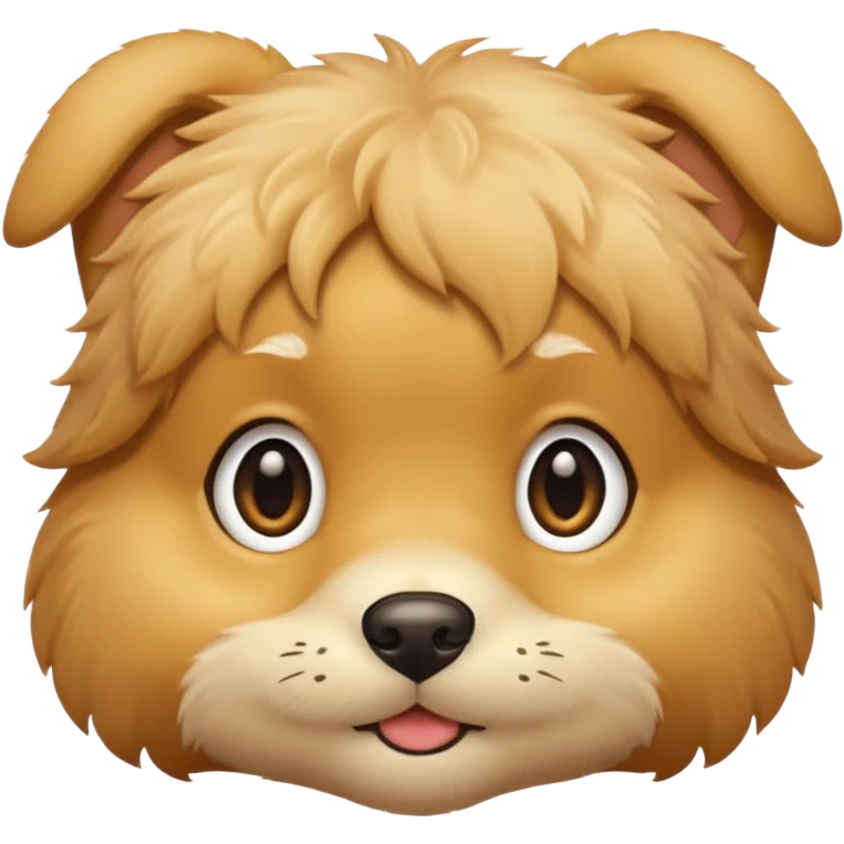 Golden Baby puppy face 🐶 emoji