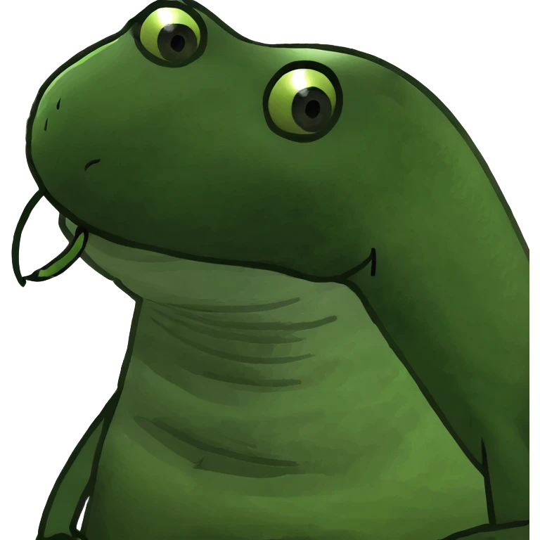 Snake with legs emoji
