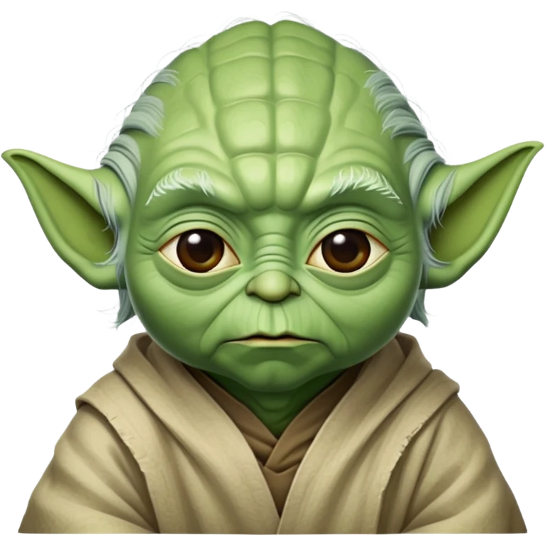 Head Yoda emoji
