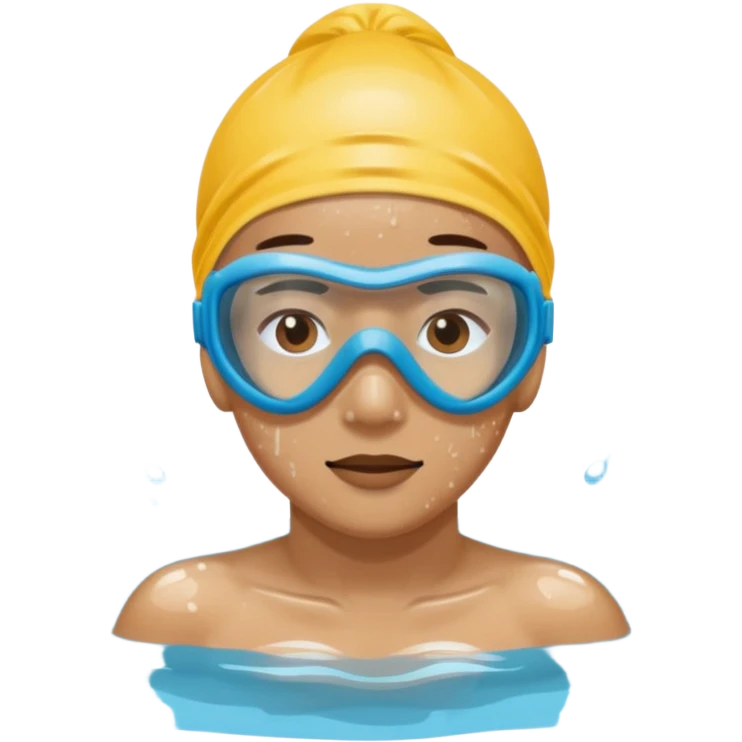alat muka berenang emoji