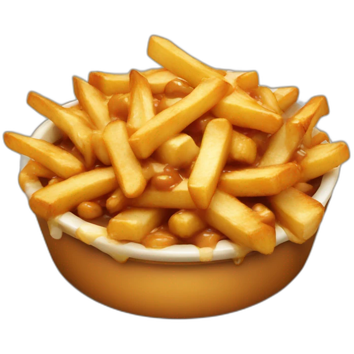 Poutine emoji
